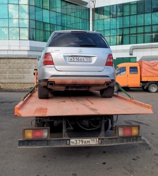 Попутный эвакуатор в поселке Джубга